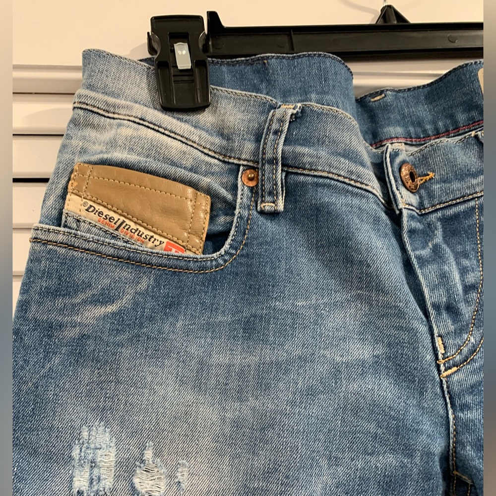 EUC Y2K Diesel Woman’s jeans style Groupee Slim skinny mid rise  size 27 - Picture 4 of 11